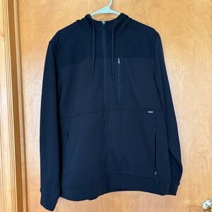 5.11 Tactical Full Zip Hoodie Jacket Black Mens Large Hooded Sweatshirt